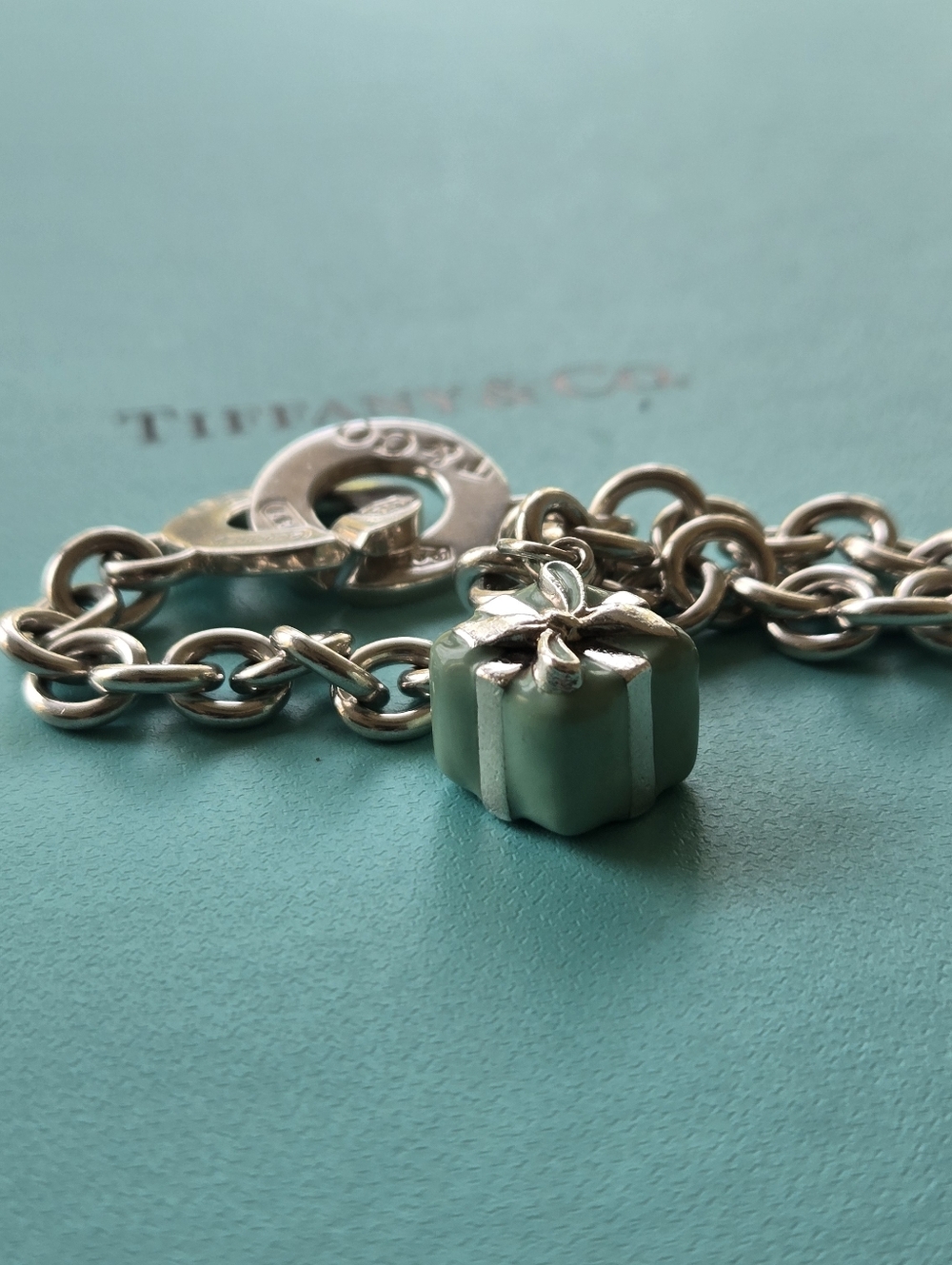 Tiffany & Co 1837 Interlocking Bracelet w/Blue Gift Box9